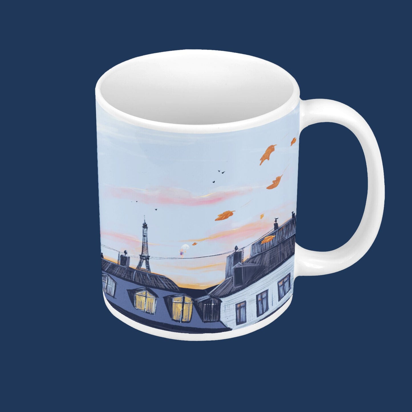 Ceramic Mug - Dawn, Two Lovers, Night and Day