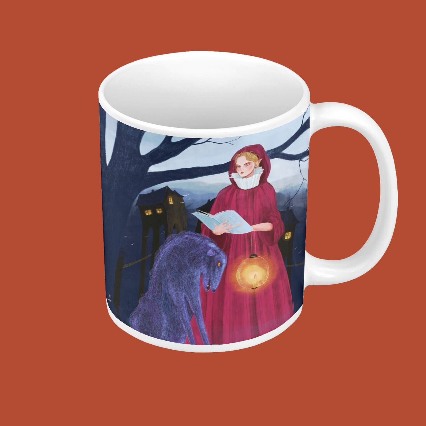 Ceramic Mug - Dawn, Two Lovers, Night and Day