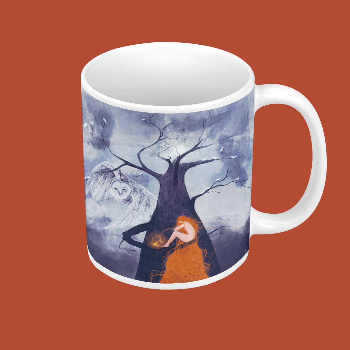 Ceramic Mug - Dawn, Two Lovers, Night and Day