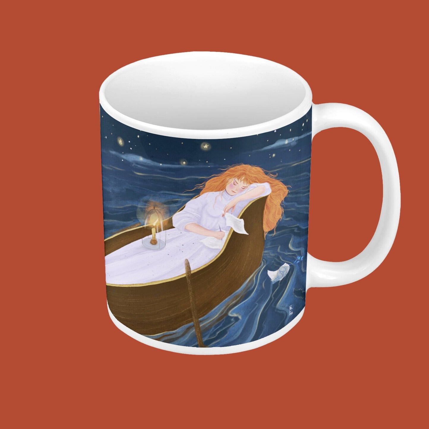 Mug Céramique - La barque des amoureux
