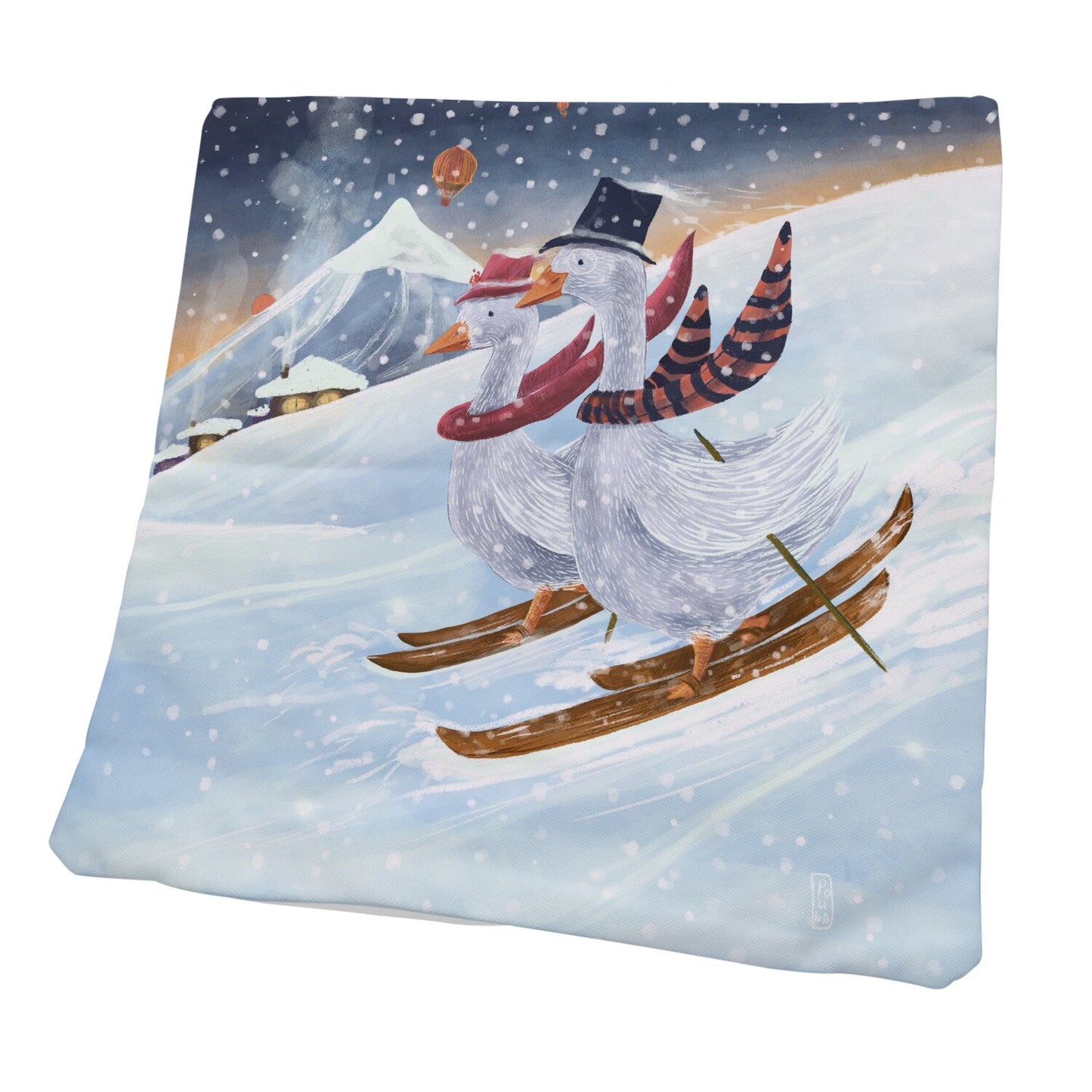 Cushion - Skiing in the Mountains