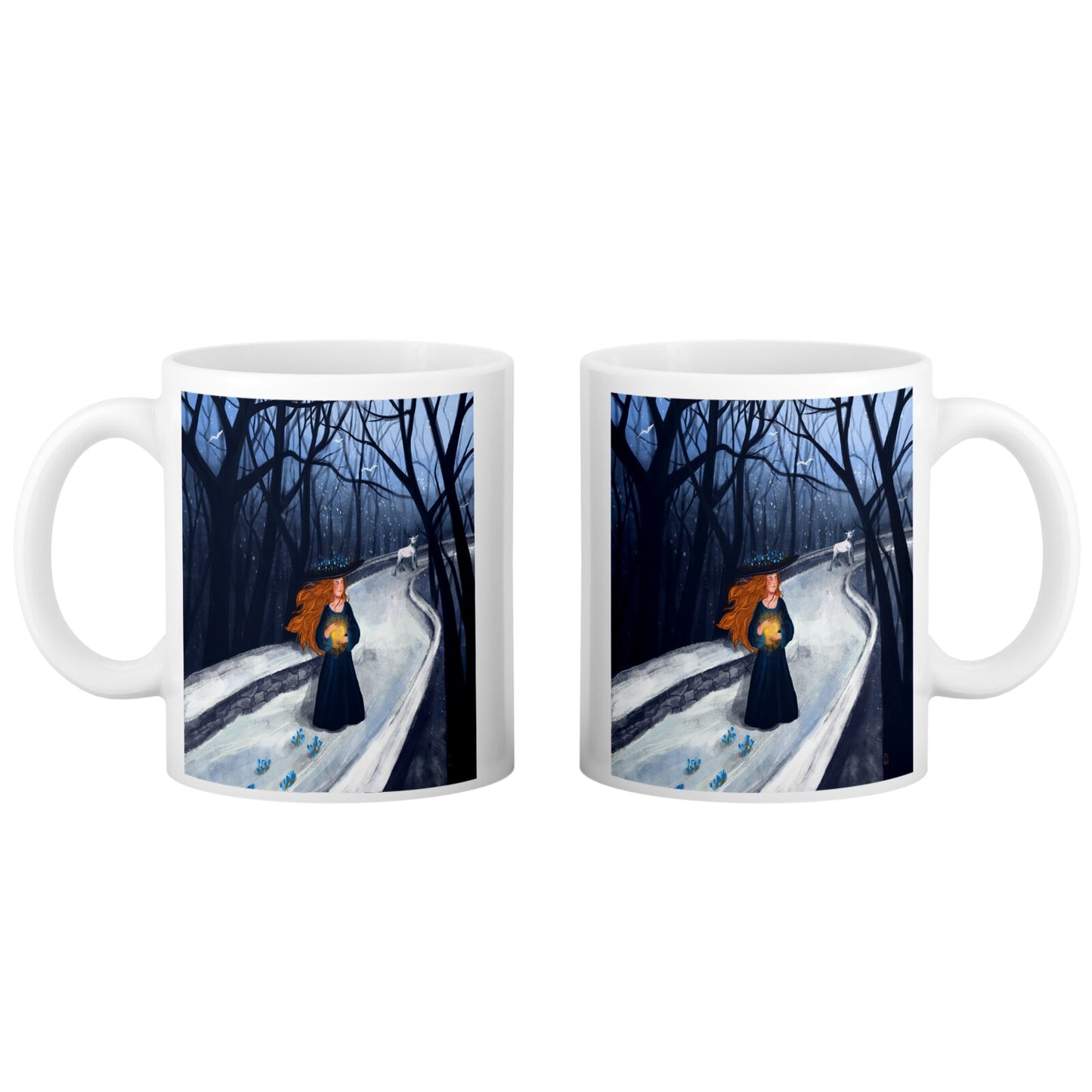 Ceramic Mug - Dawn, Two Lovers, Night and Day