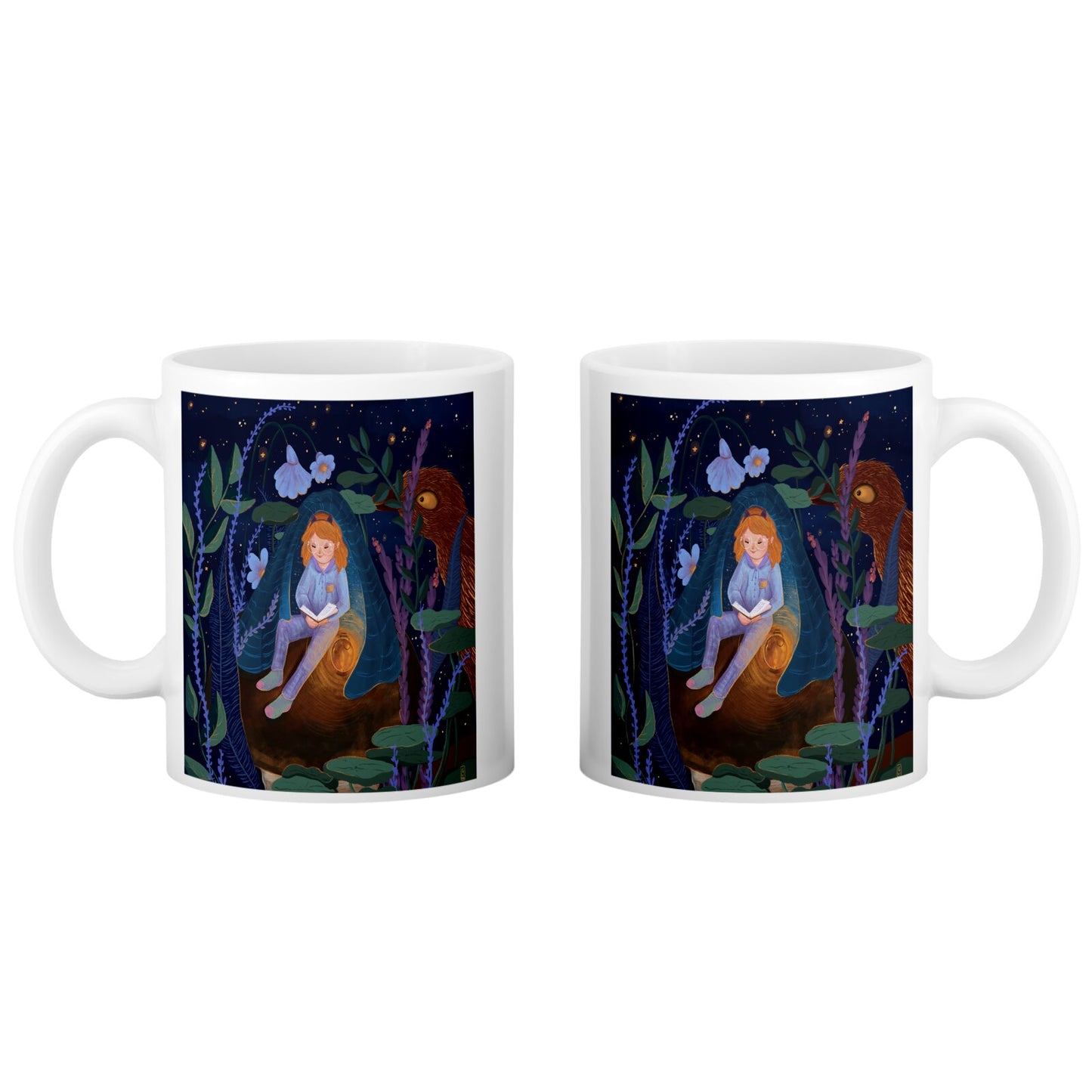 Ceramic Mug - Dawn, Two Lovers, Night and Day