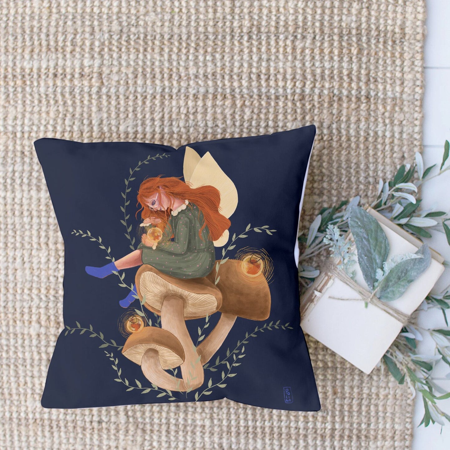 Cushion - Dawn, Two Lovers, Night and Day