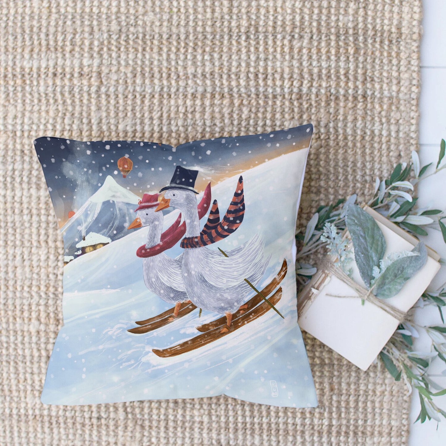 Cushion - Skiing in the Mountains