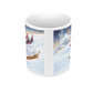 Ceramic Mug - Skiing in the Mountains