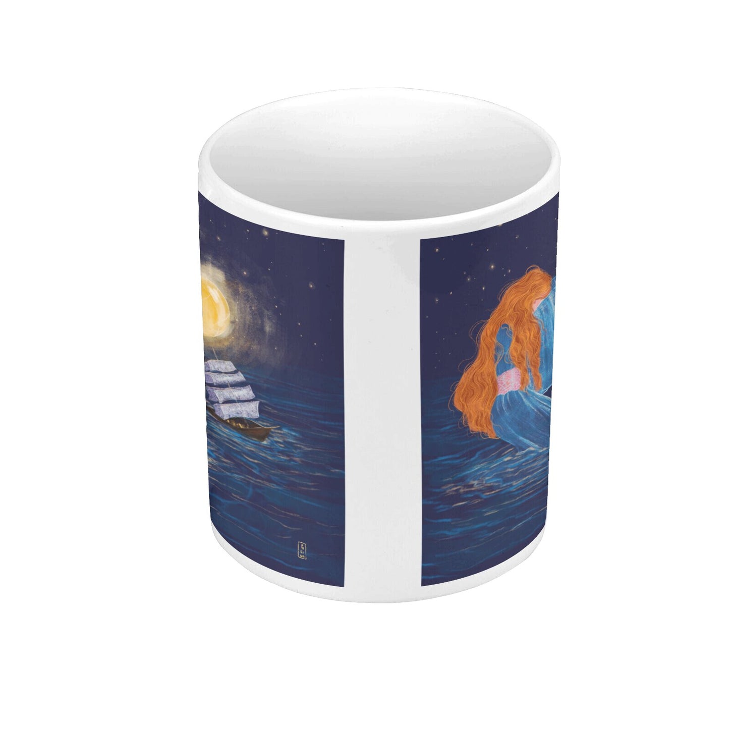 Ceramic Mug - Dawn, Two Lovers, Night and Day