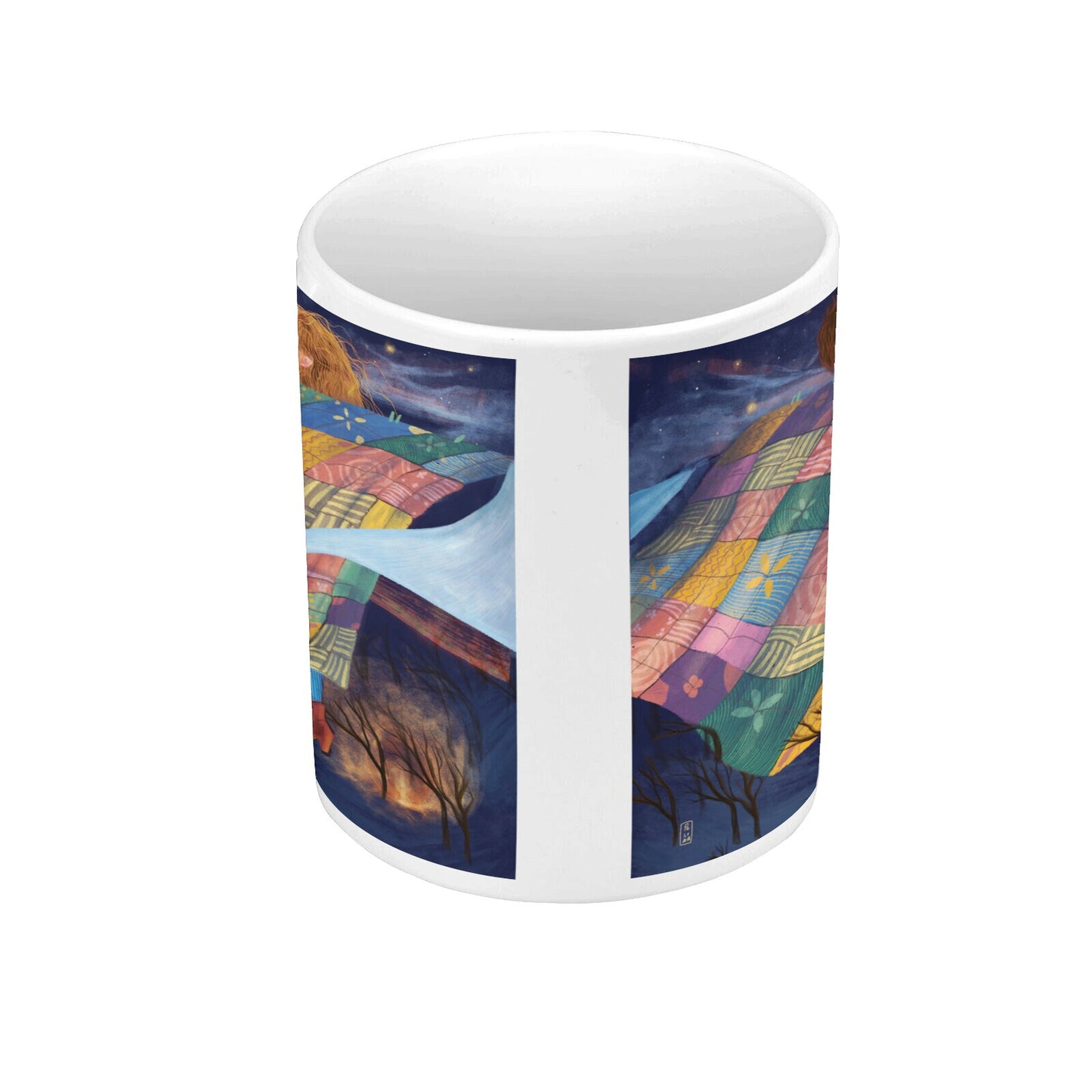 Ceramic Mug - Dawn, Two Lovers, Night and Day
