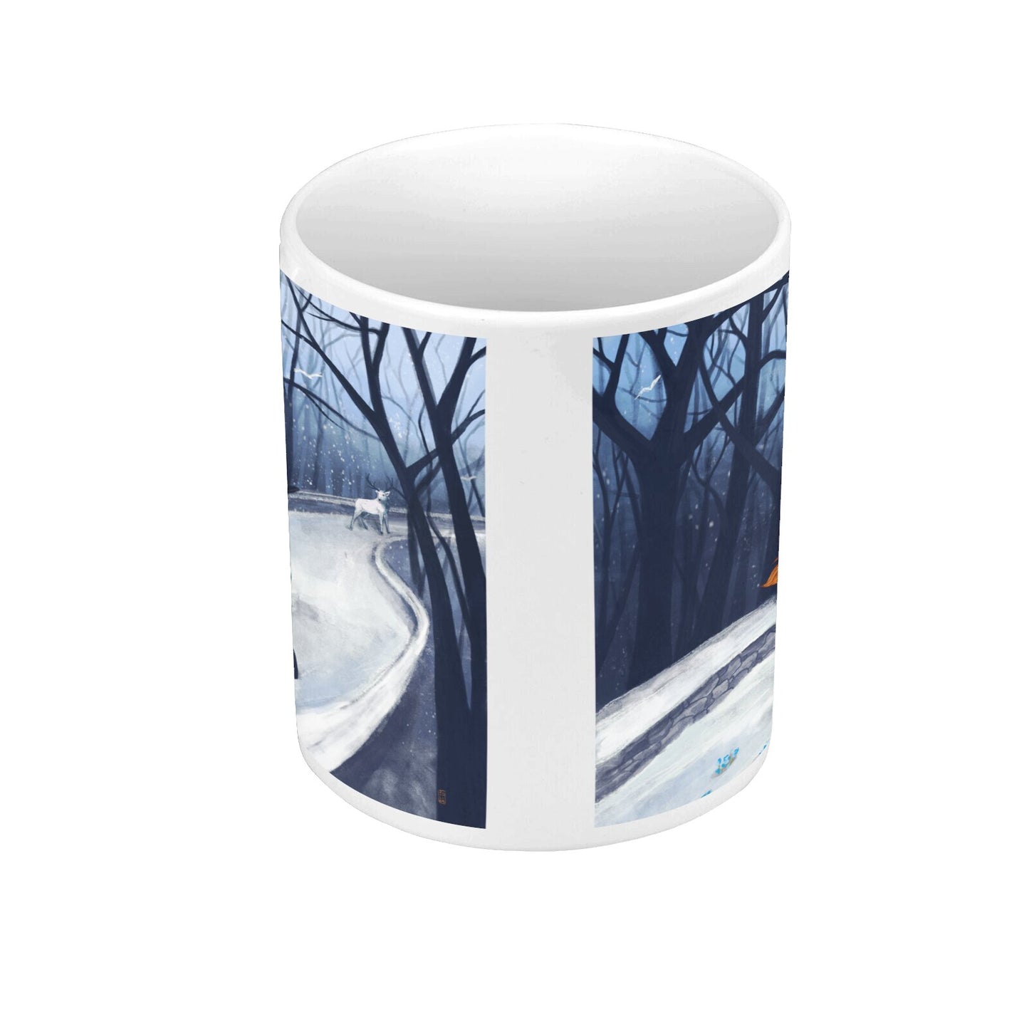 Ceramic Mug - Dawn, Two Lovers, Night and Day