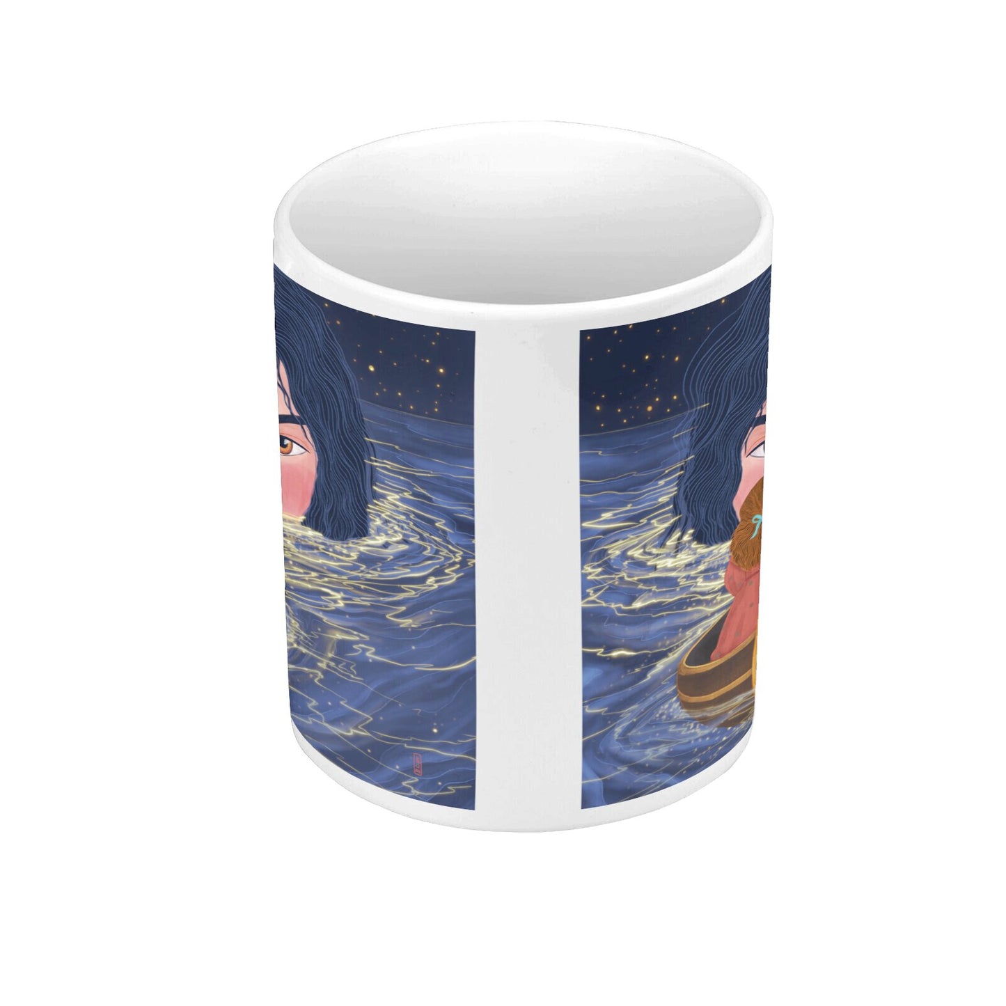 Ceramic Mug - Dawn, Two Lovers, Night and Day