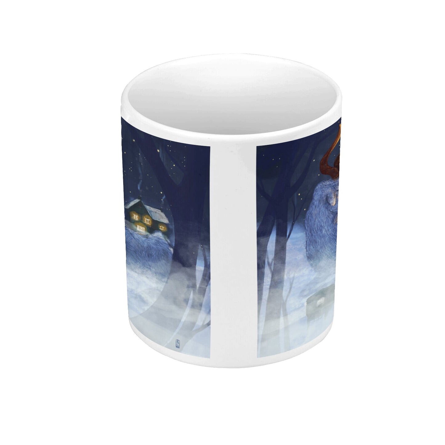Ceramic Mug - Dawn, Two Lovers, Night and Day