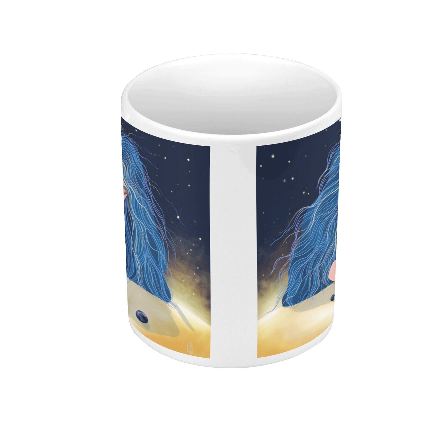 Ceramic Mug - Dawn, Two Lovers, Night and Day