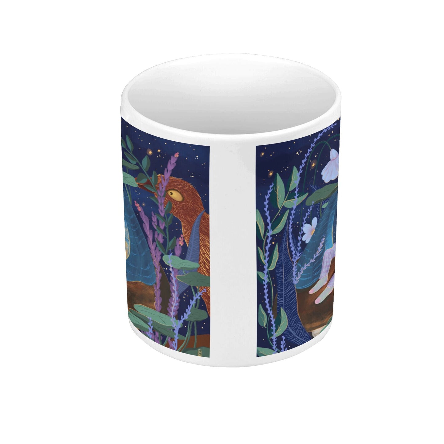 Ceramic Mug - Dawn, Two Lovers, Night and Day