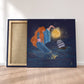 Print on Canva - Dawn, Two Lovers, Night and Day