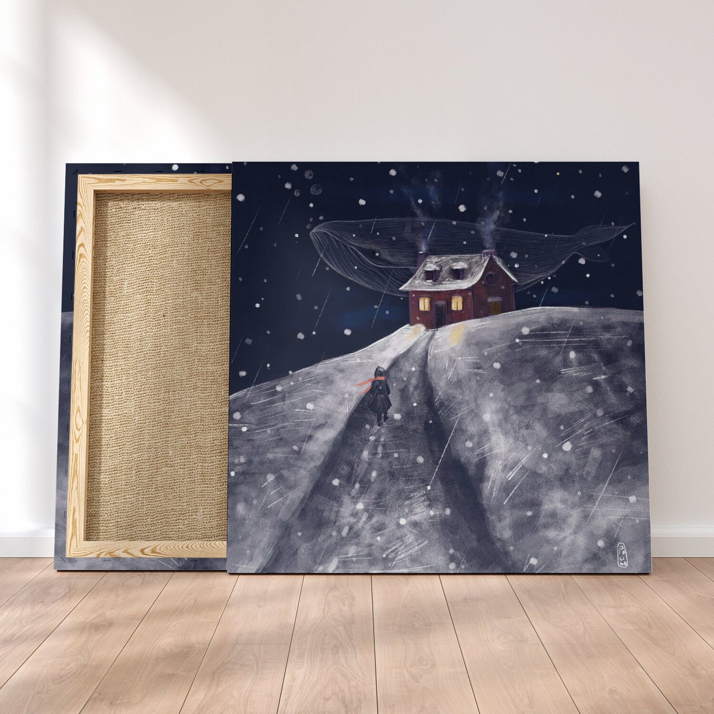 Print on Canva - Snow Magic