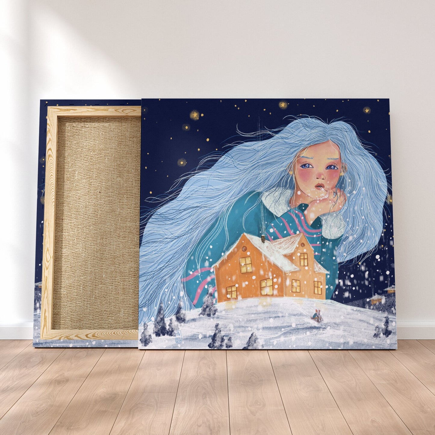 Print on Canva - The Snow Maiden