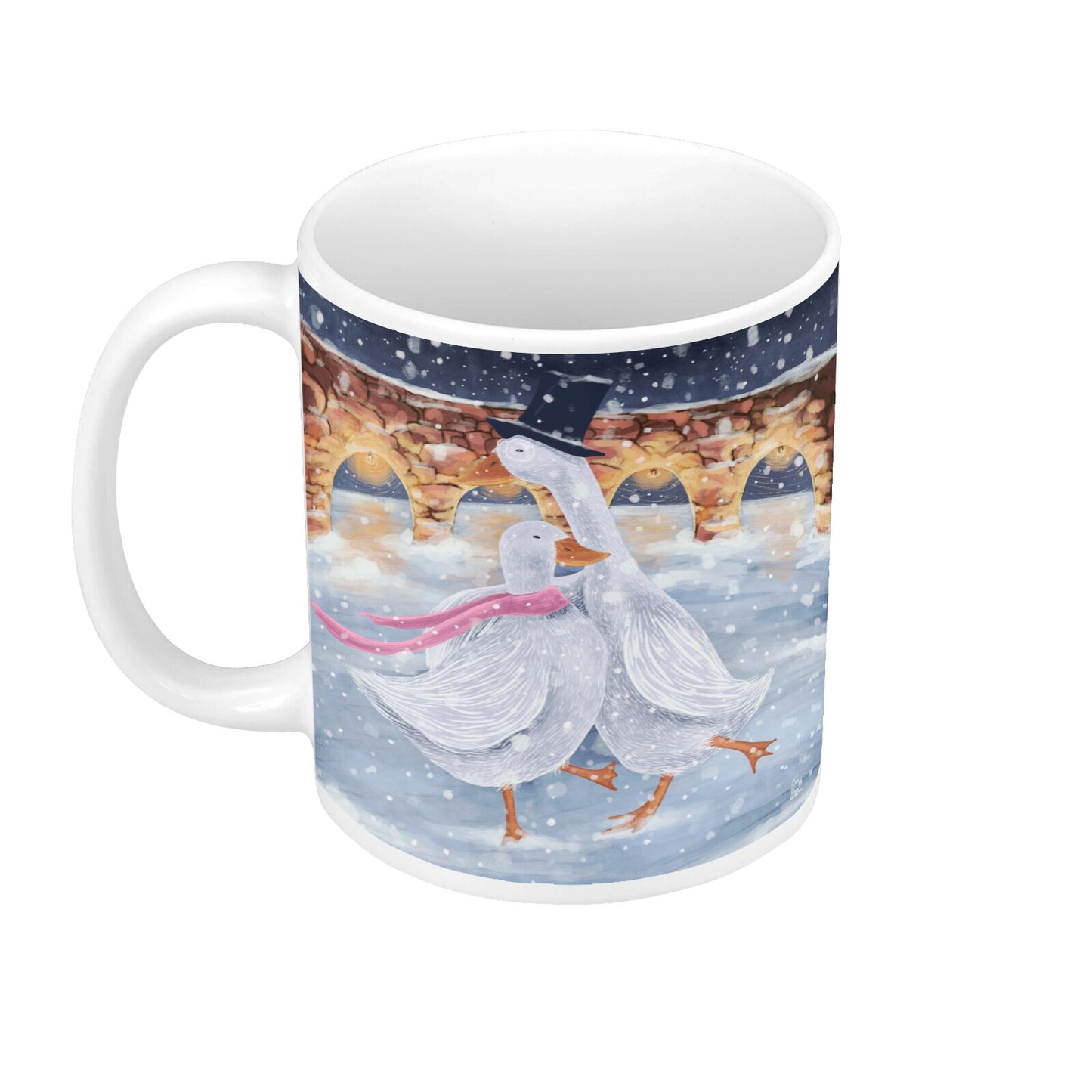 Ceramic Mug - The Romantics at the ice rink