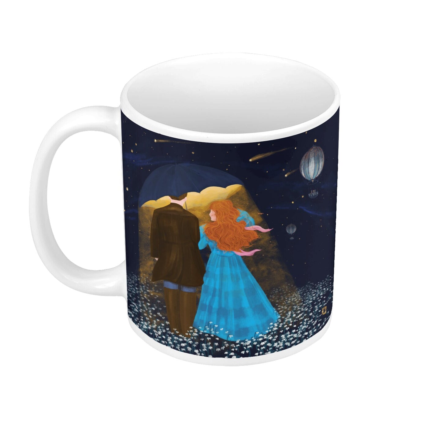 Ceramic Mug - Dawn, Two Lovers, Night and Day