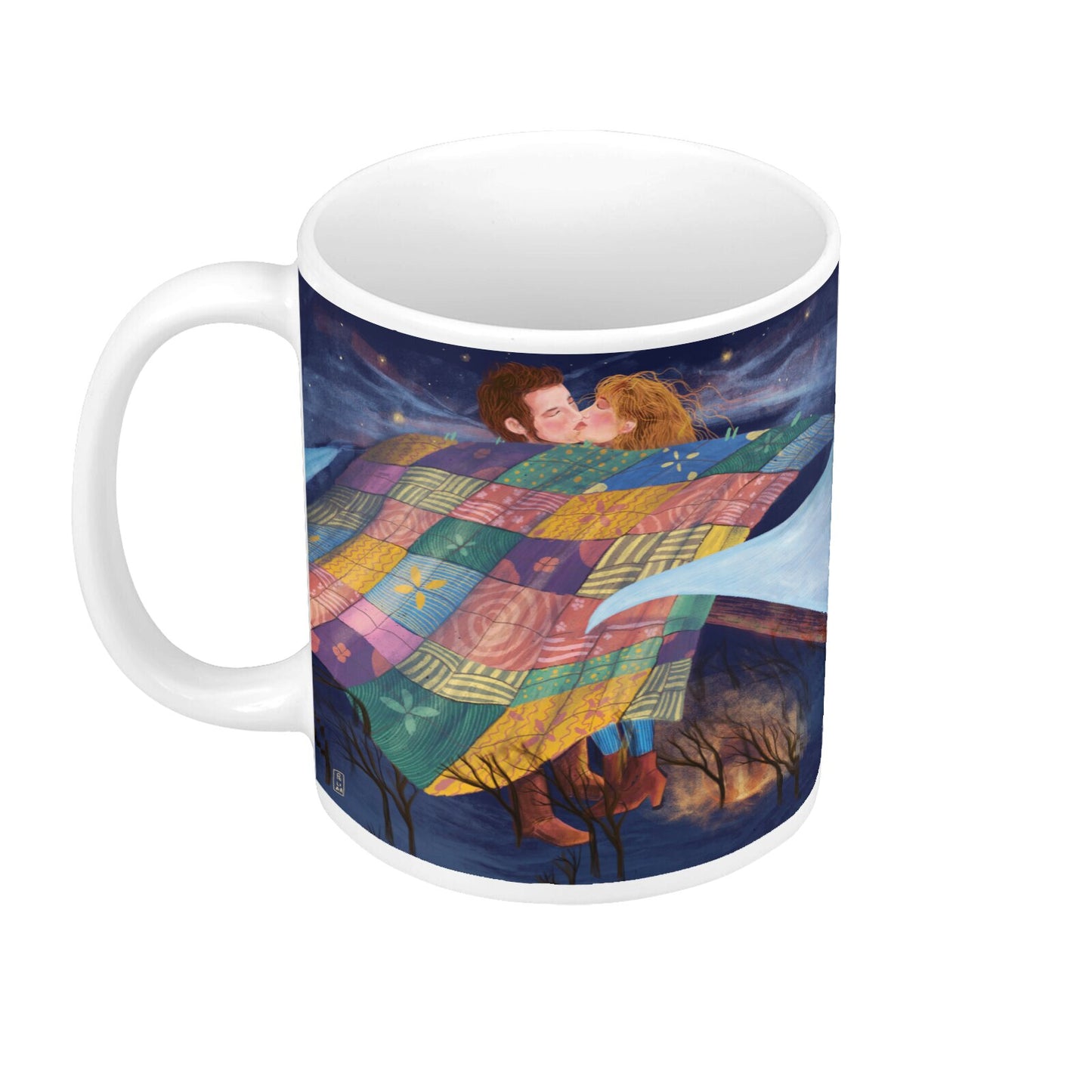 Ceramic Mug - Dawn, Two Lovers, Night and Day