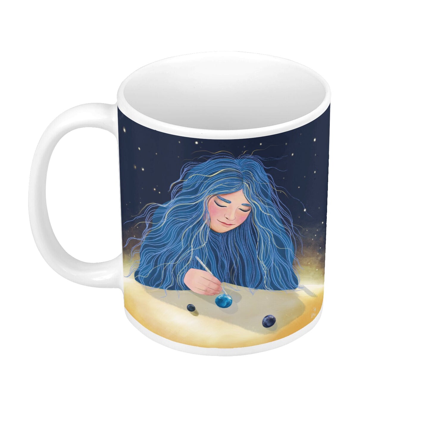Ceramic Mug - Dawn, Two Lovers, Night and Day
