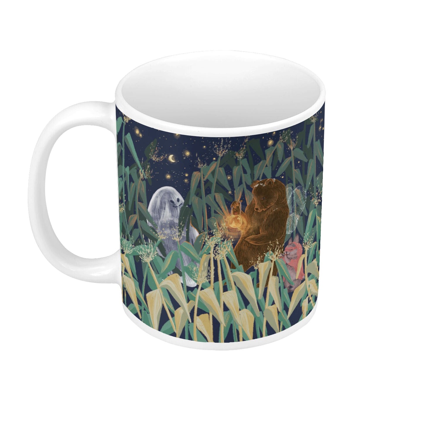 Ceramic Mug - Dawn, Two Lovers, Night and Day