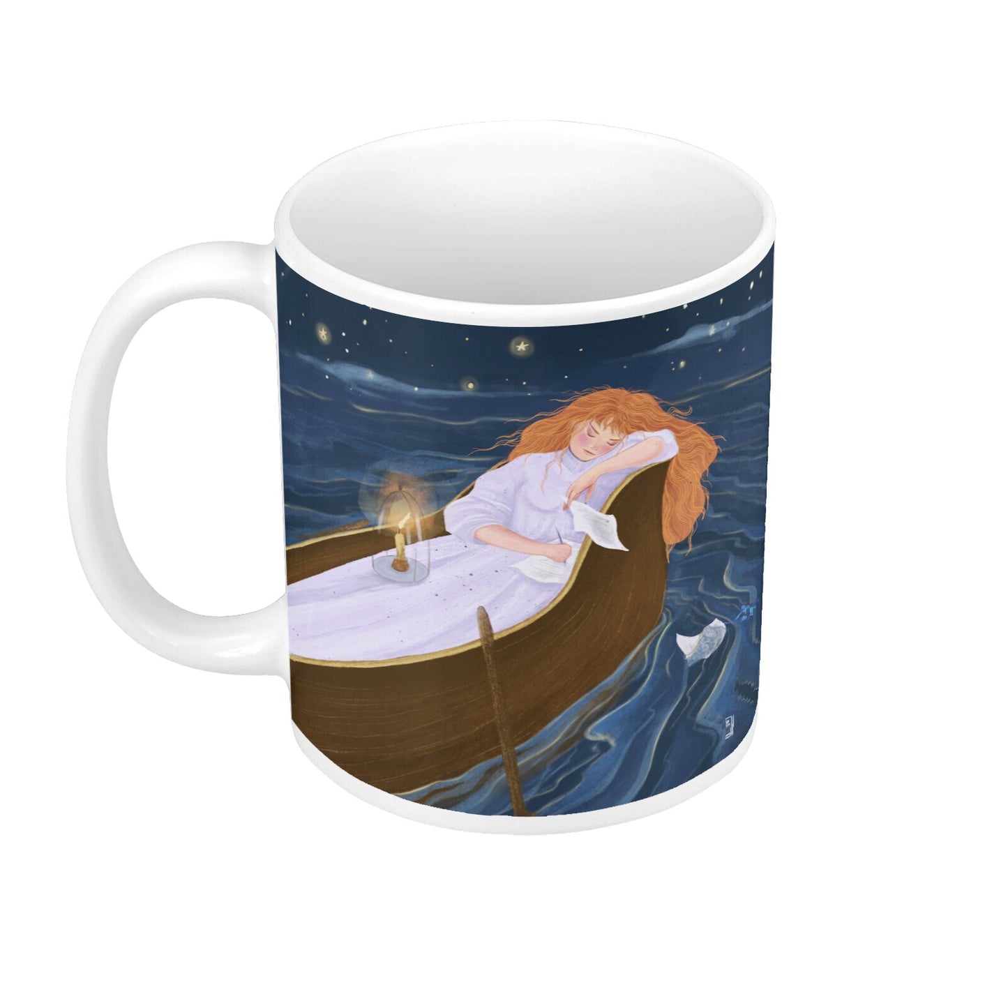 Mug Céramique - La barque des amoureux