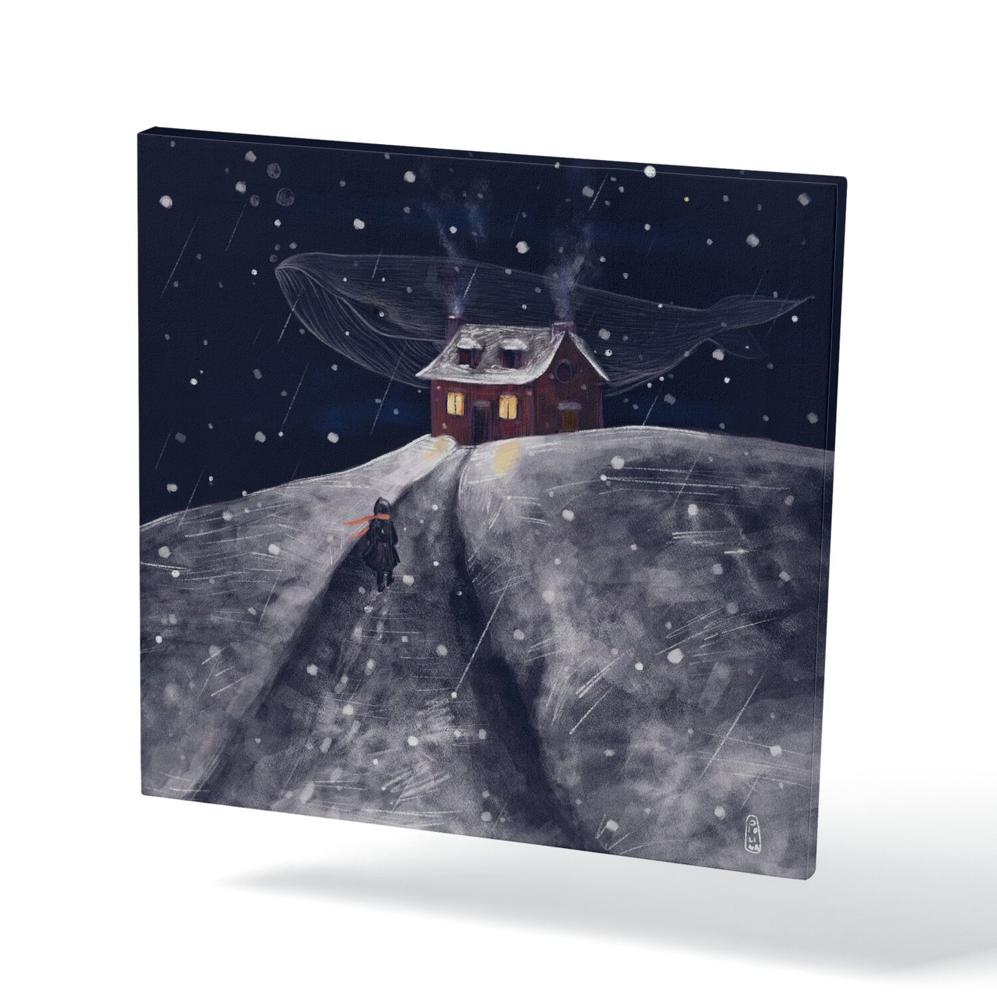 Print on Canva - Snow Magic