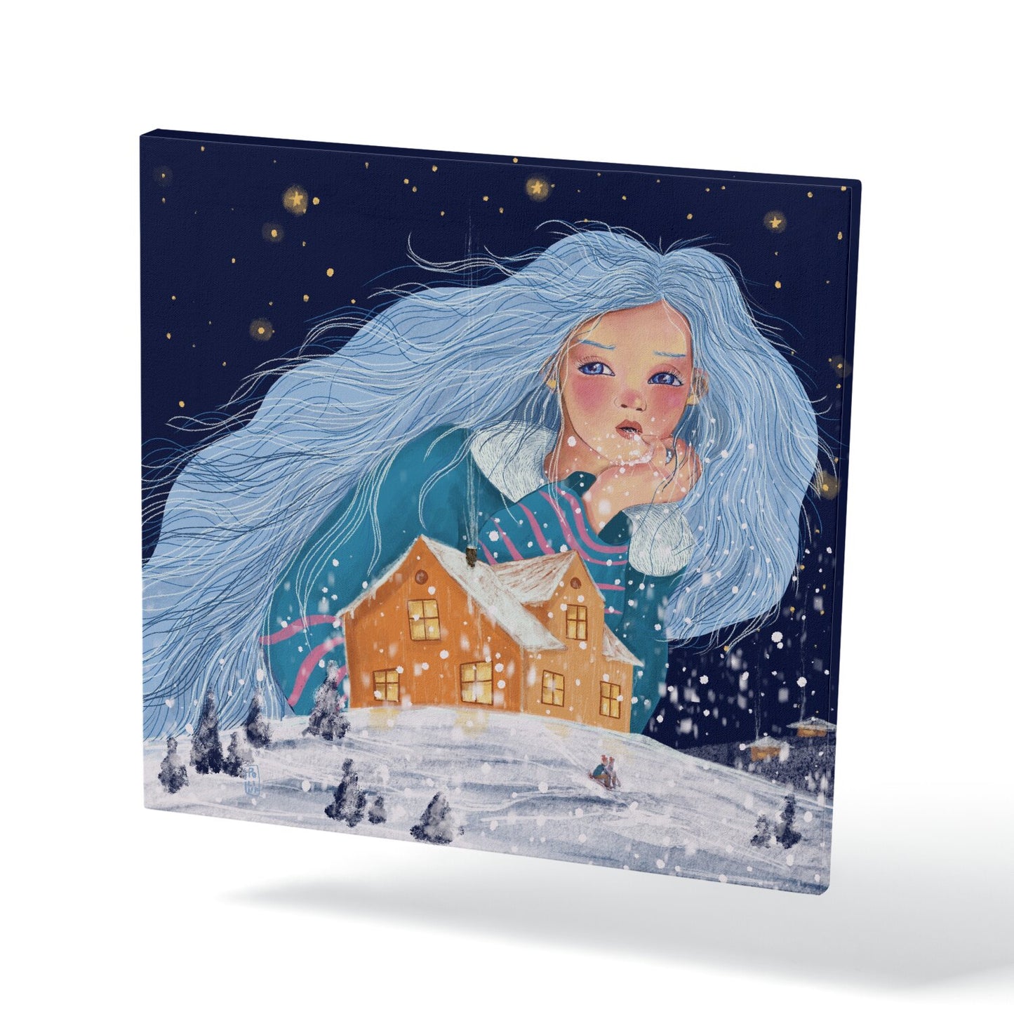 Print on Canva - The Snow Maiden