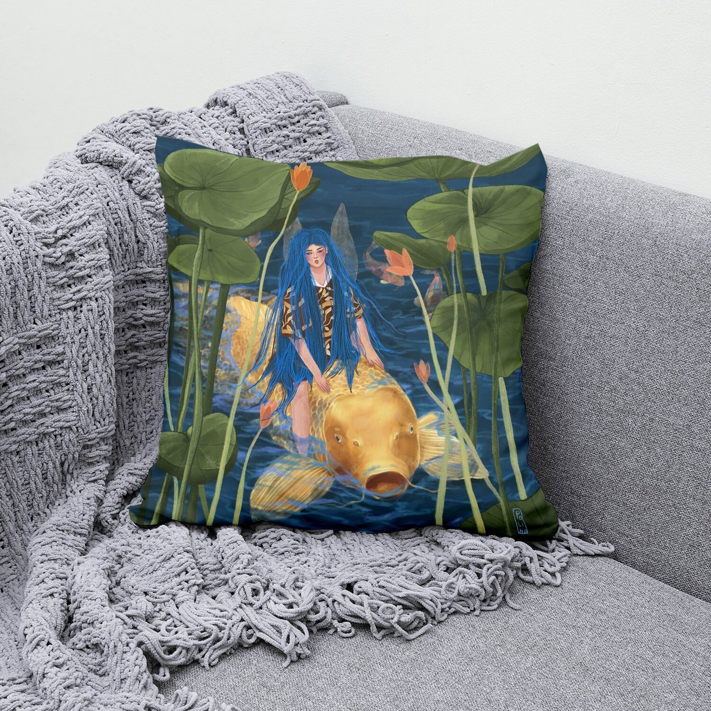 Cushion - Dawn, Two Lovers, Night and Day