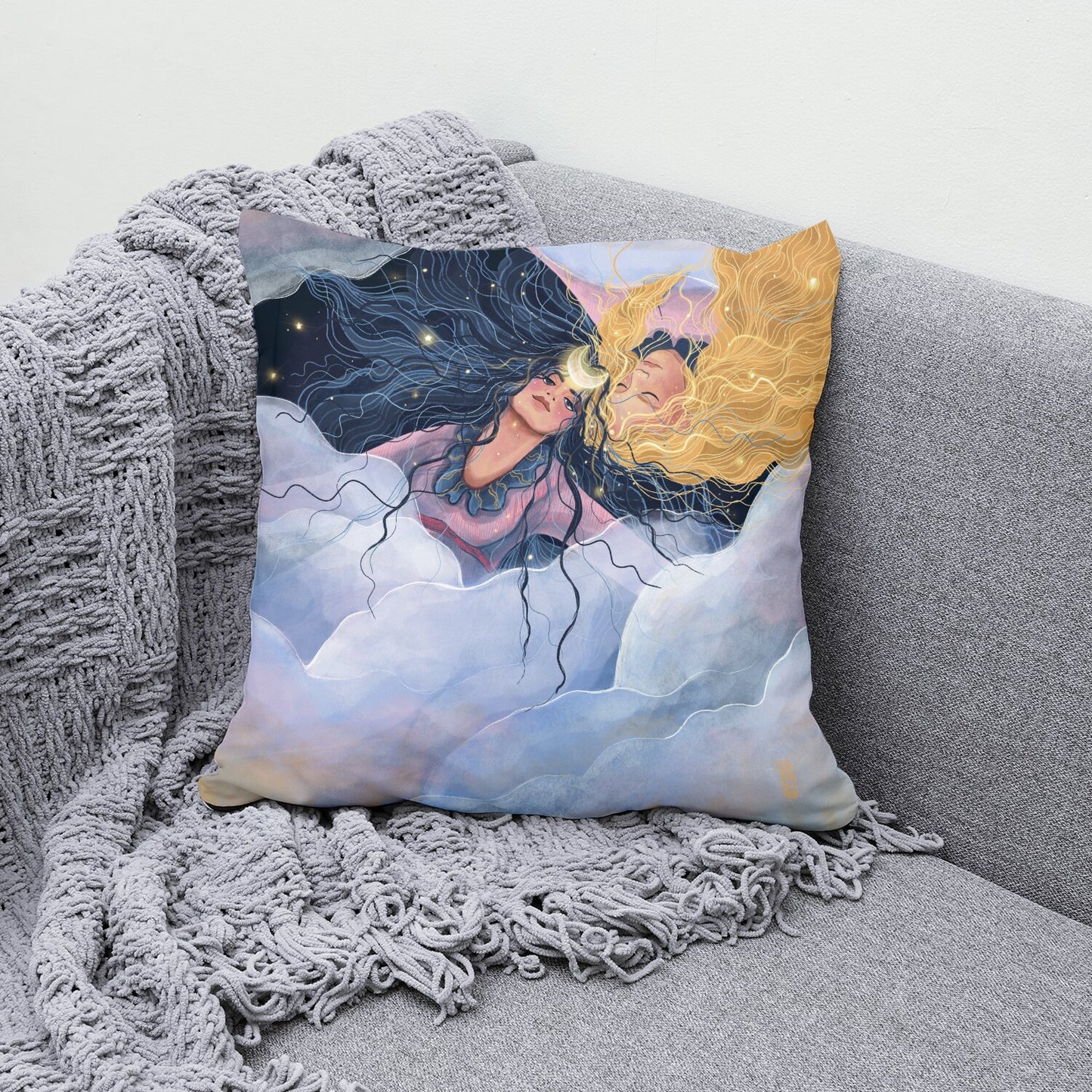 Coussin - La Luna