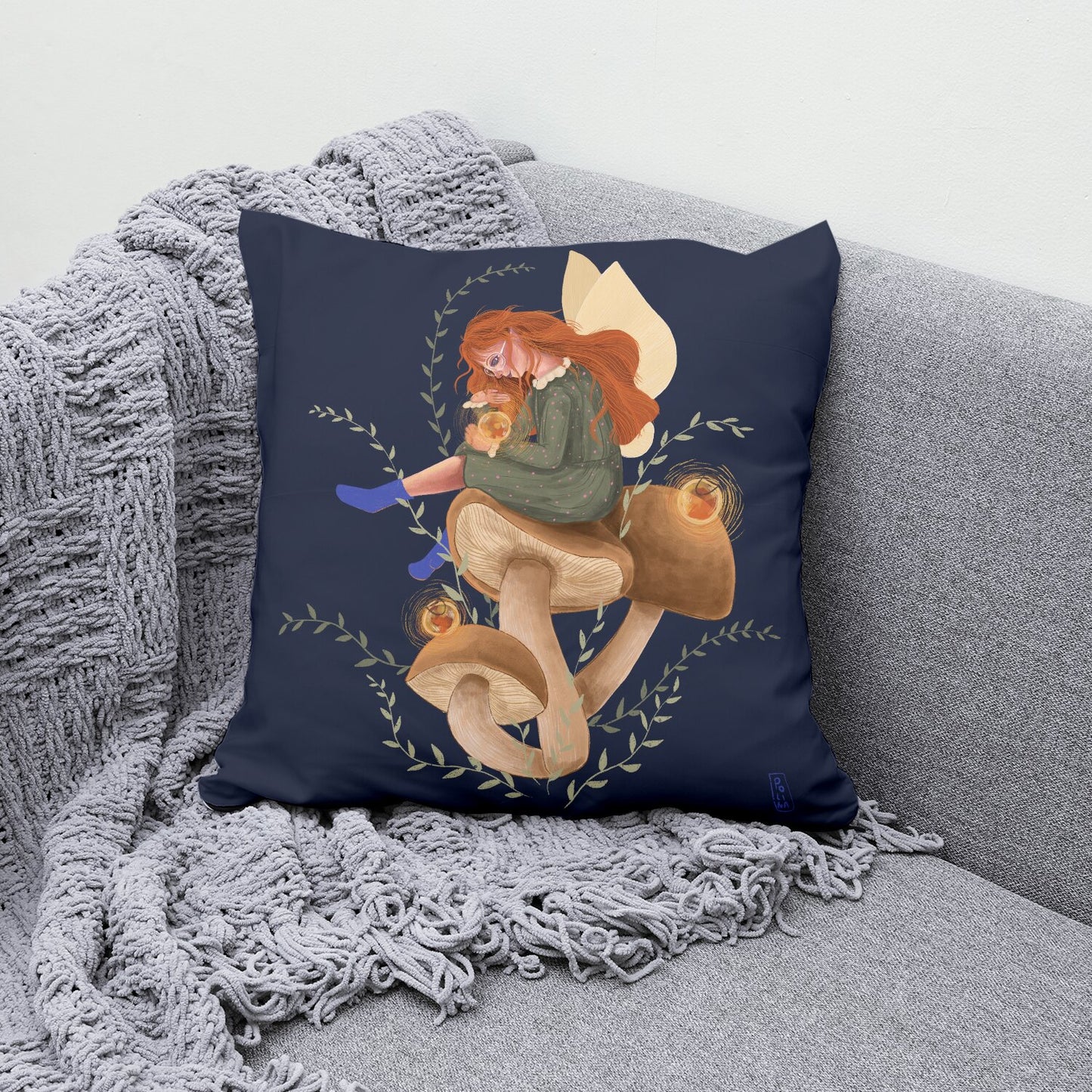 Cushion - Dawn, Two Lovers, Night and Day