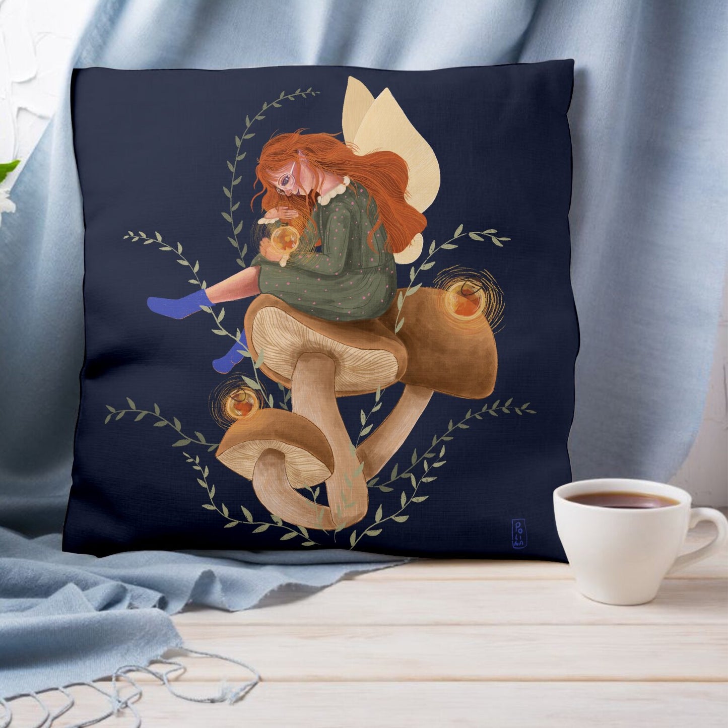 Cushion - Dawn, Two Lovers, Night and Day