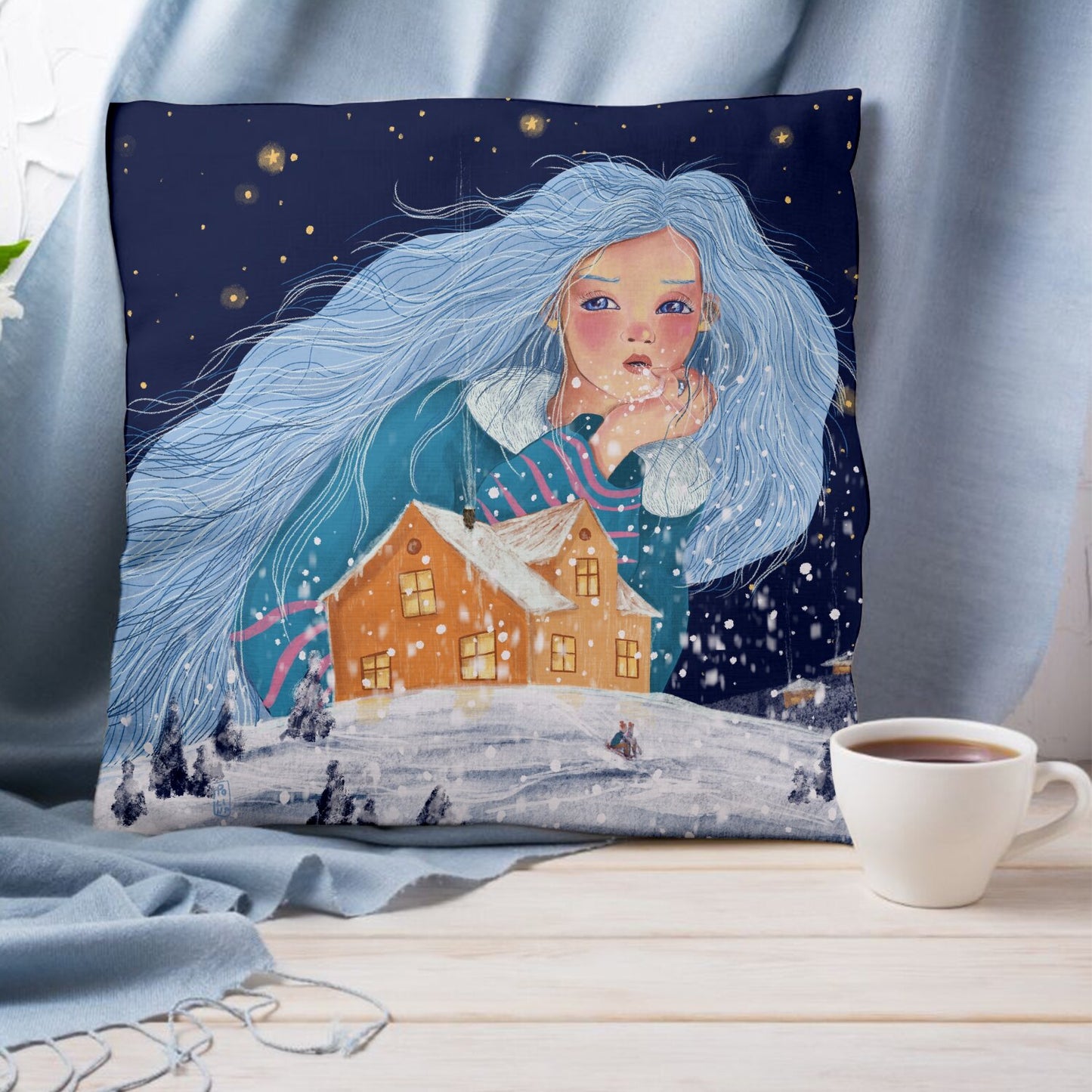 Cushion - The Snow Maiden