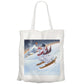 Tote Bag - Skiing in the Mountains