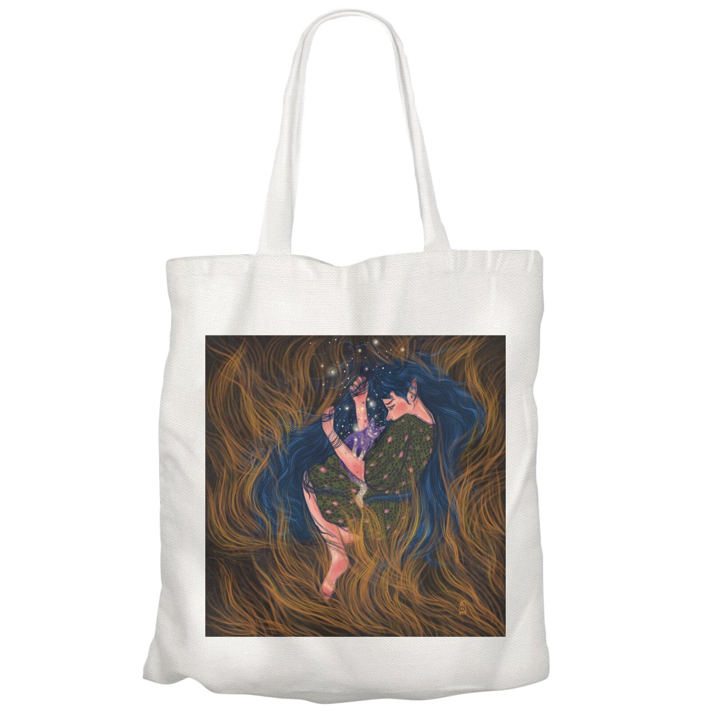 Tote Bag - Dawn, Two Lovers, Night and Day