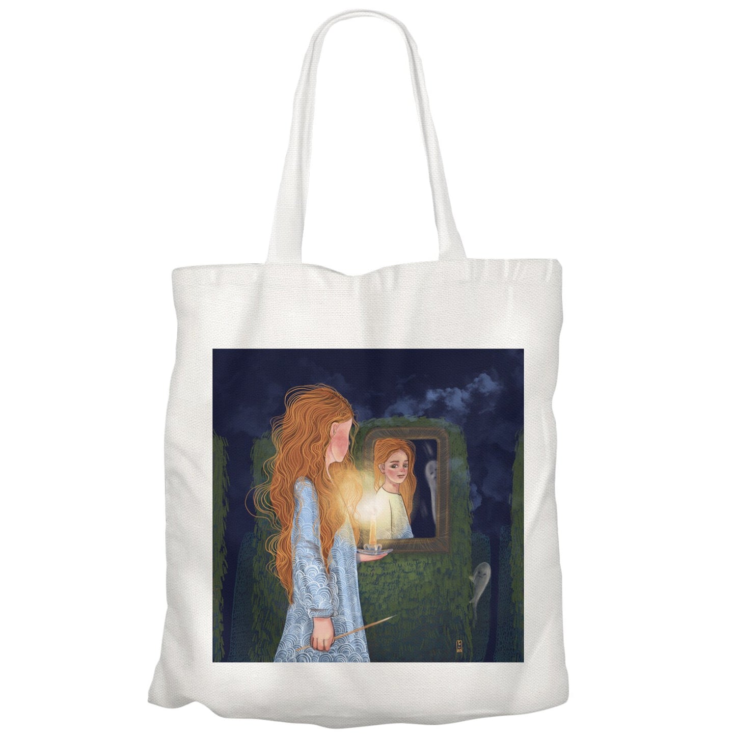 Tote Bag - Dawn, Two Lovers, Night and Day