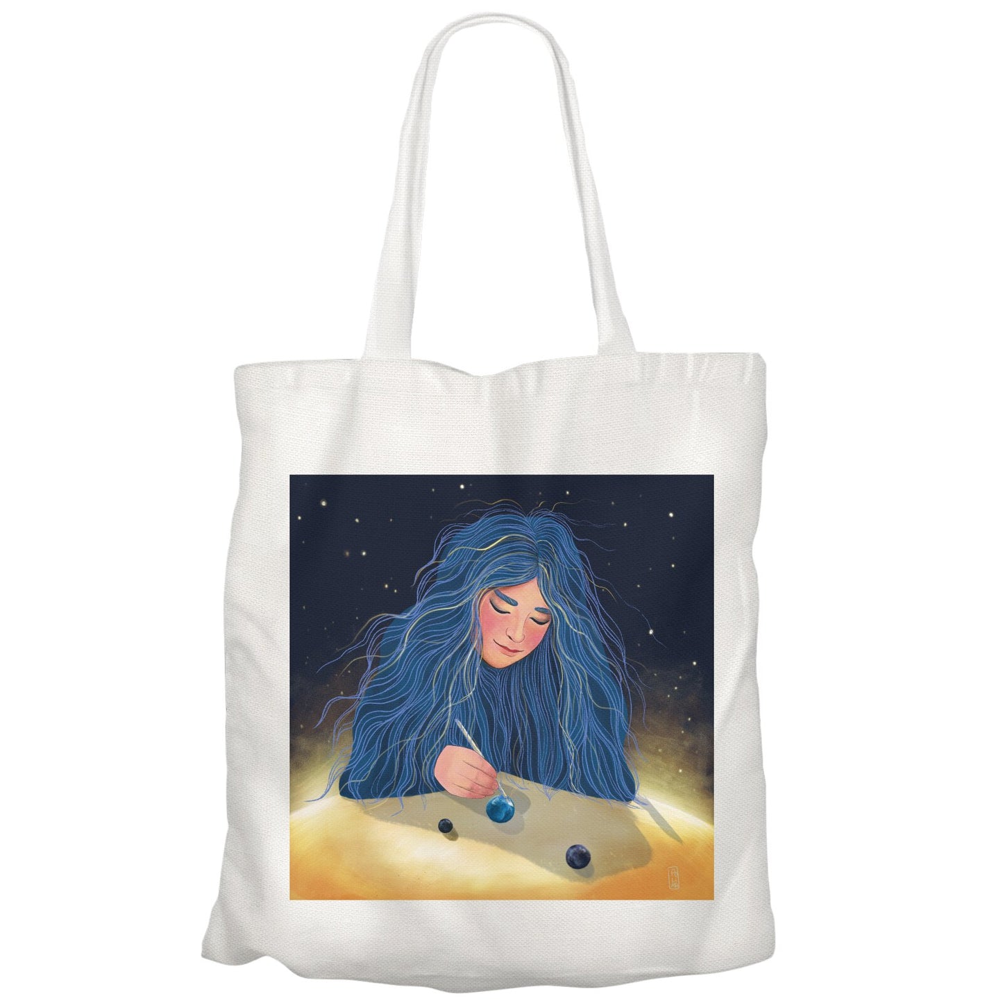 Tote Bag - Dawn, Two Lovers, Night and Day