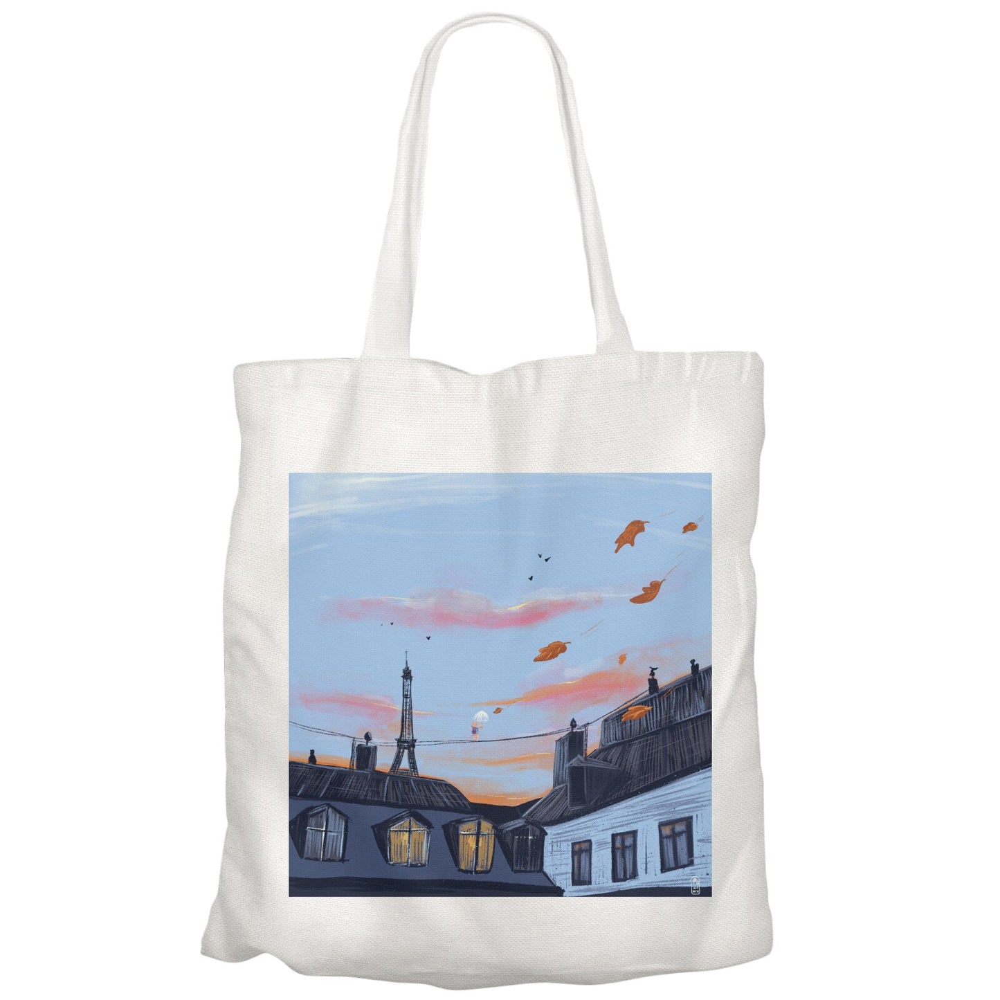 Tote Bag - Dawn, Two Lovers, Night and Day