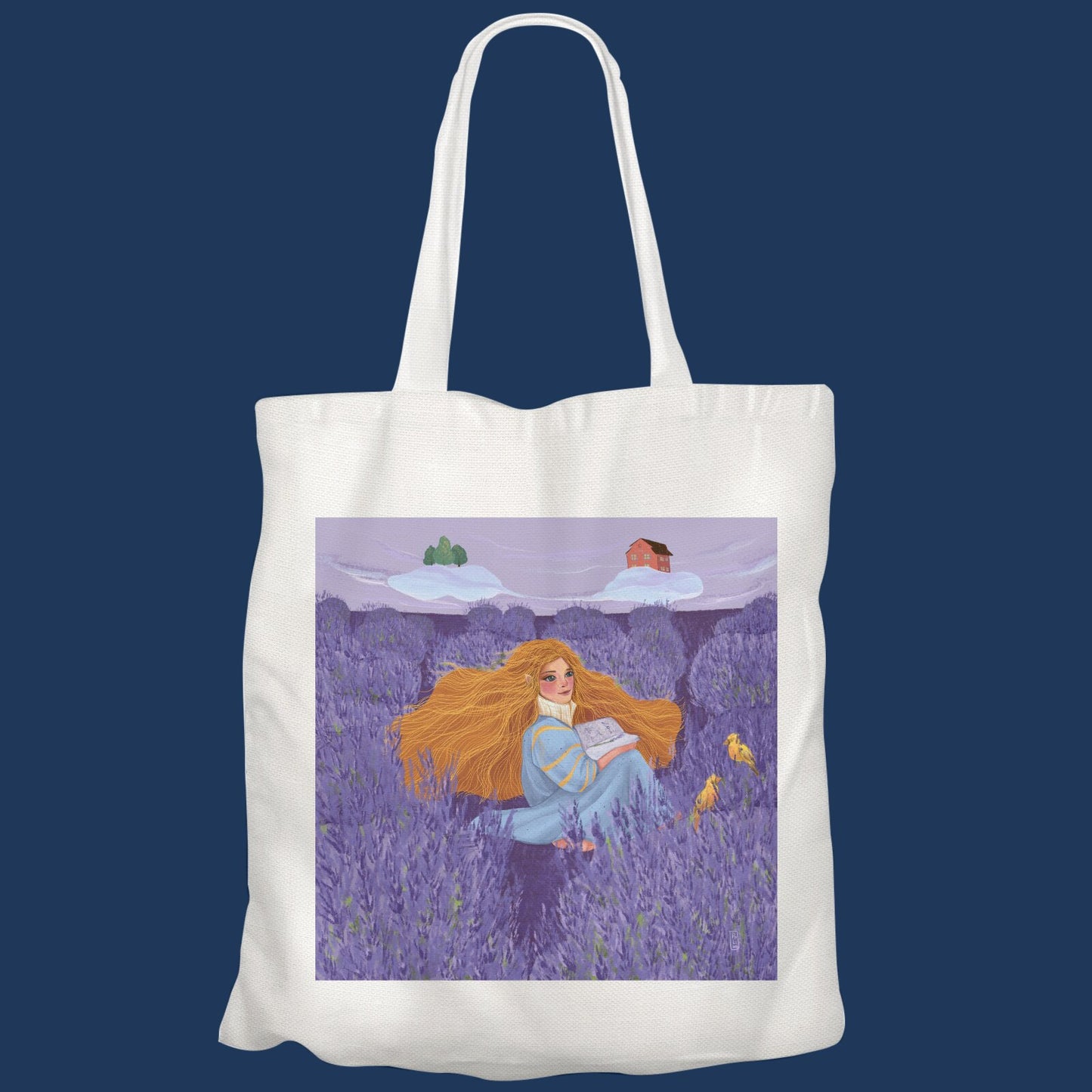 Tote Bag - L'amoureuse et la lavande