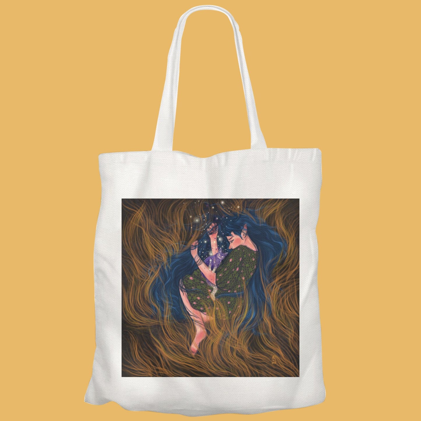 Tote Bag - Dawn, Two Lovers, Night and Day