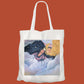 Tote Bag - Dawn, Two Lovers, Night and Day