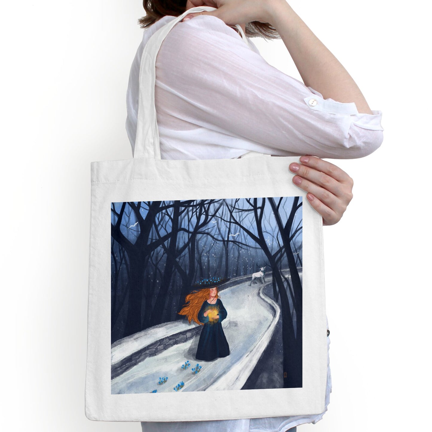 Tote Bag - Dawn, Two Lovers, Night and Day