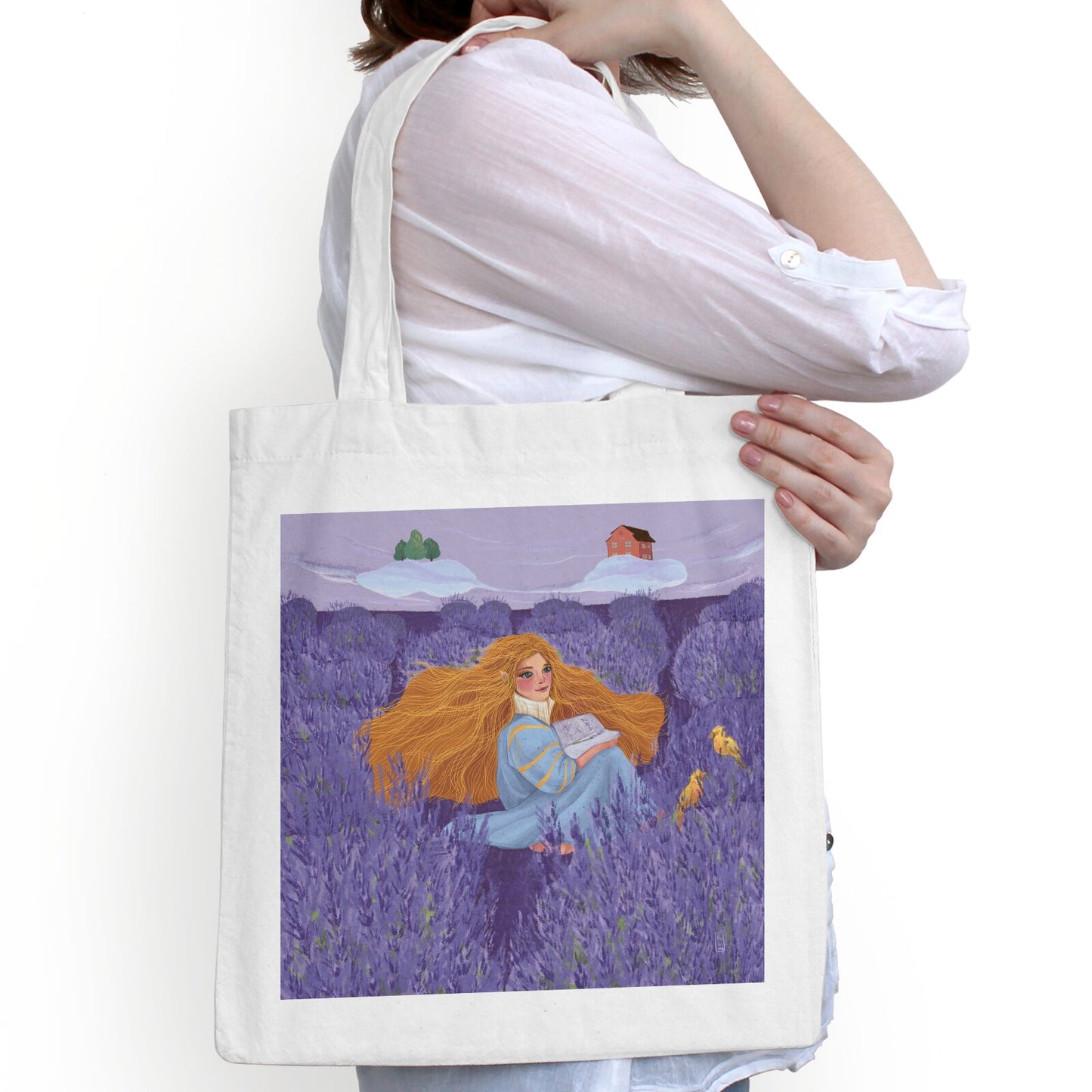 Tote Bag - L'amoureuse et la lavande