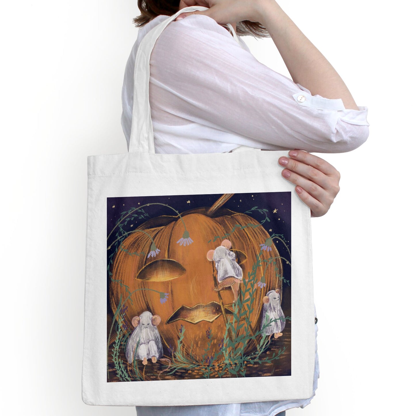 Tote Bag - Dawn, Two Lovers, Night and Day