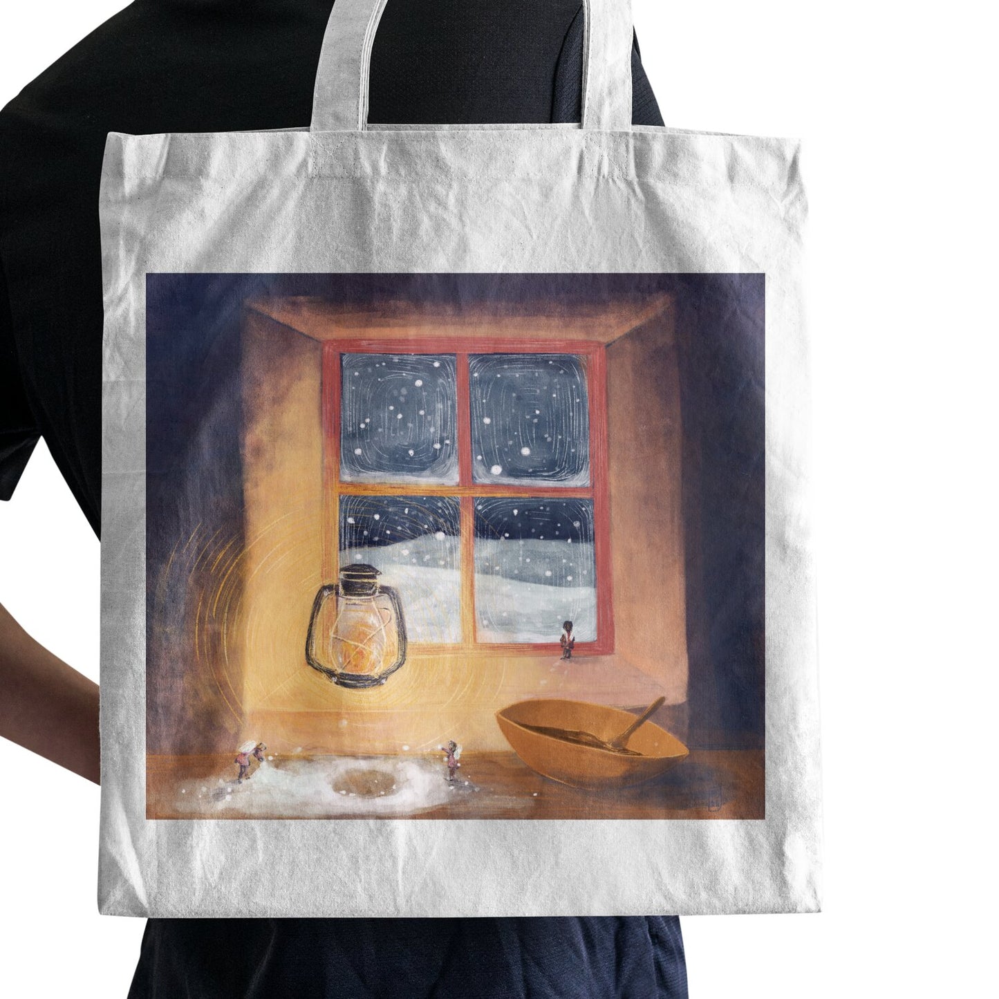 Tote Bag - Petites Aides, Hiver Magique