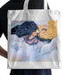 Tote Bag - Dawn, Two Lovers, Night and Day