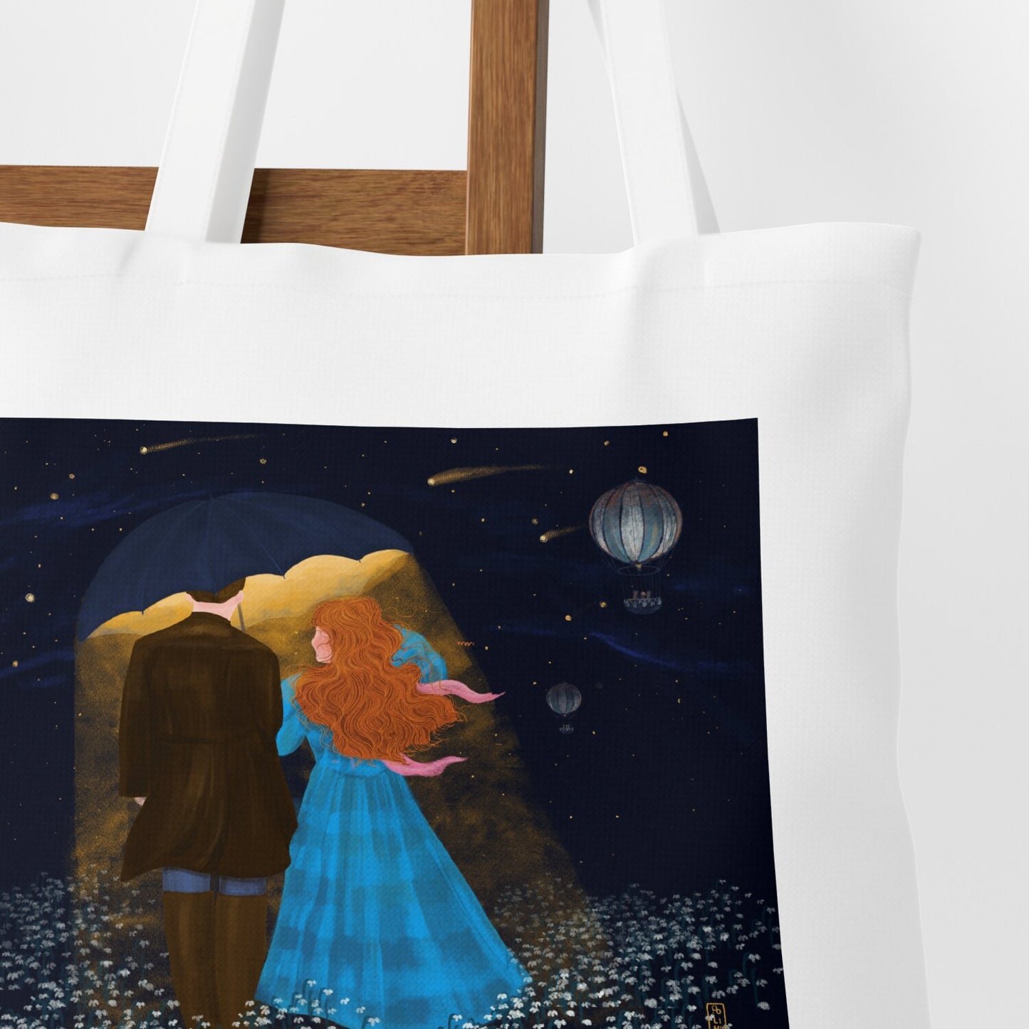 Tote Bag - Les amants nocturnes