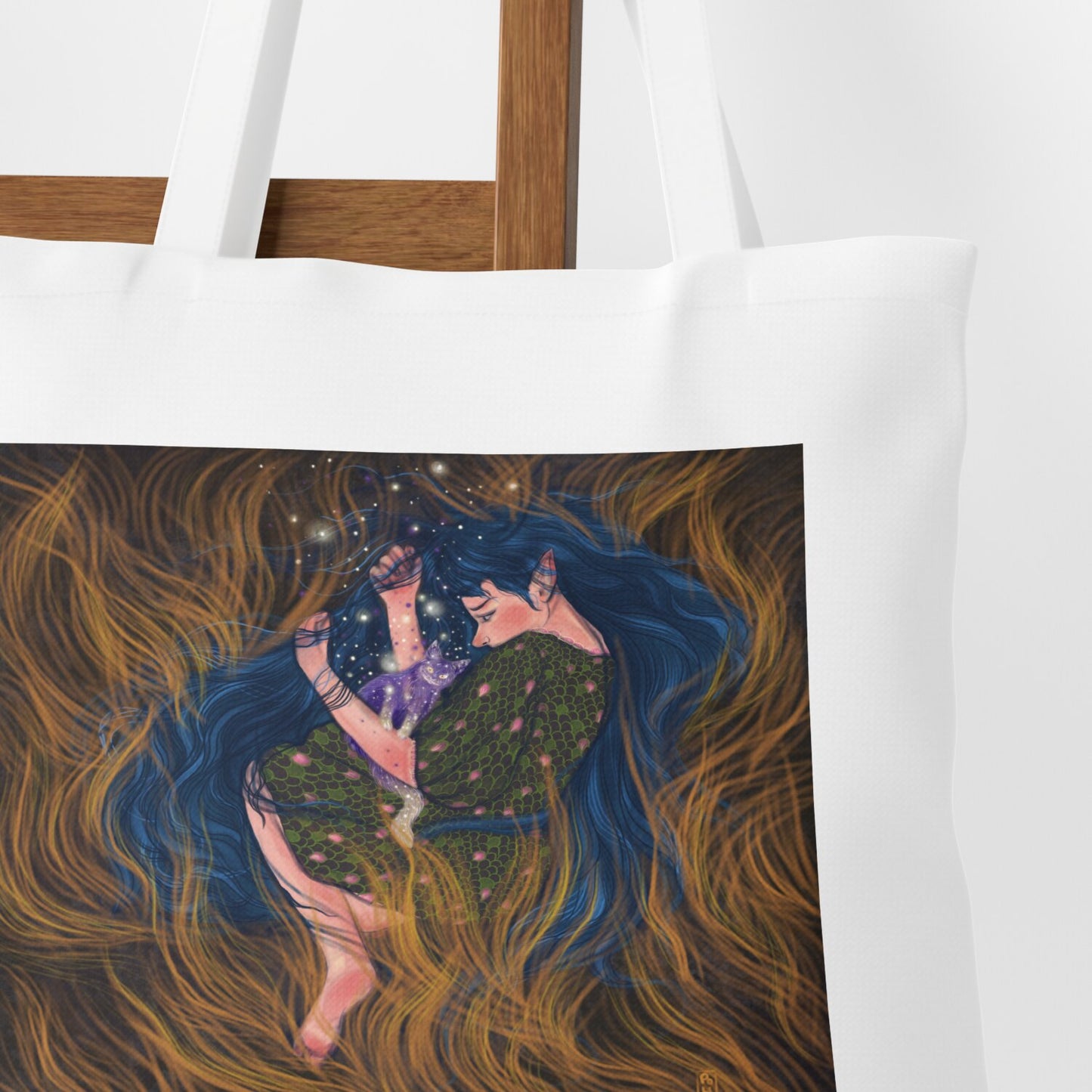 Tote Bag - Dawn, Two Lovers, Night and Day