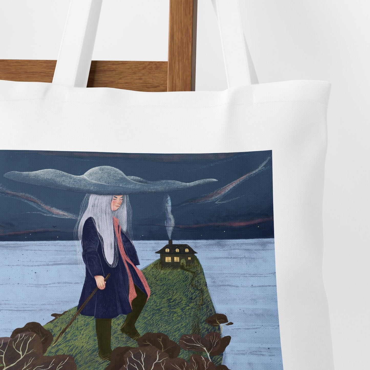 Tote Bag - Dawn, Two Lovers, Night and Day