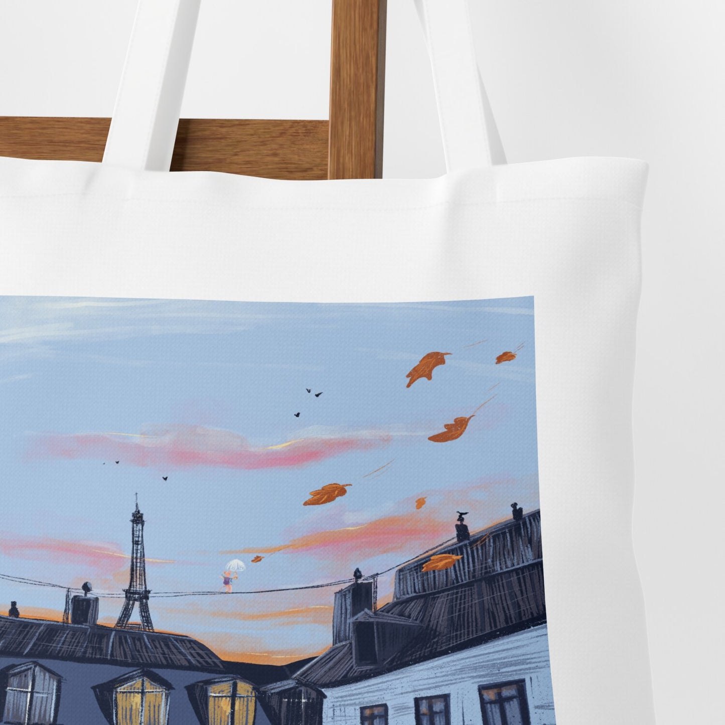 Tote Bag - Dawn, Two Lovers, Night and Day